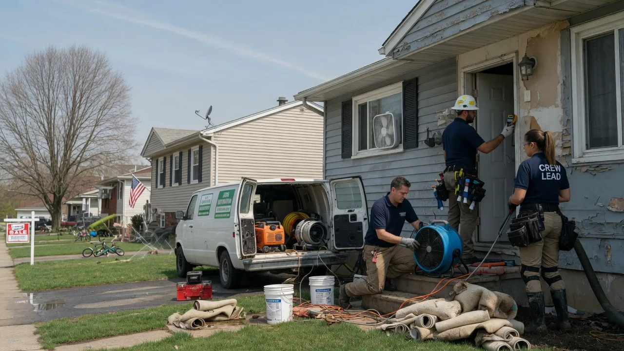 Flood Cleanup in Edgewood, IA near me